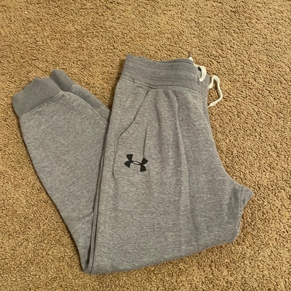 Under Armour Pants - UnderArmour grey medium jogger.  Like new!